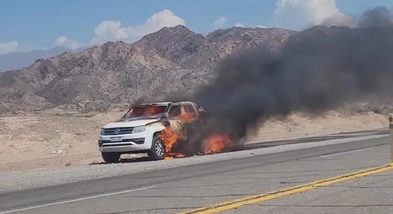 720 camioneta quemada