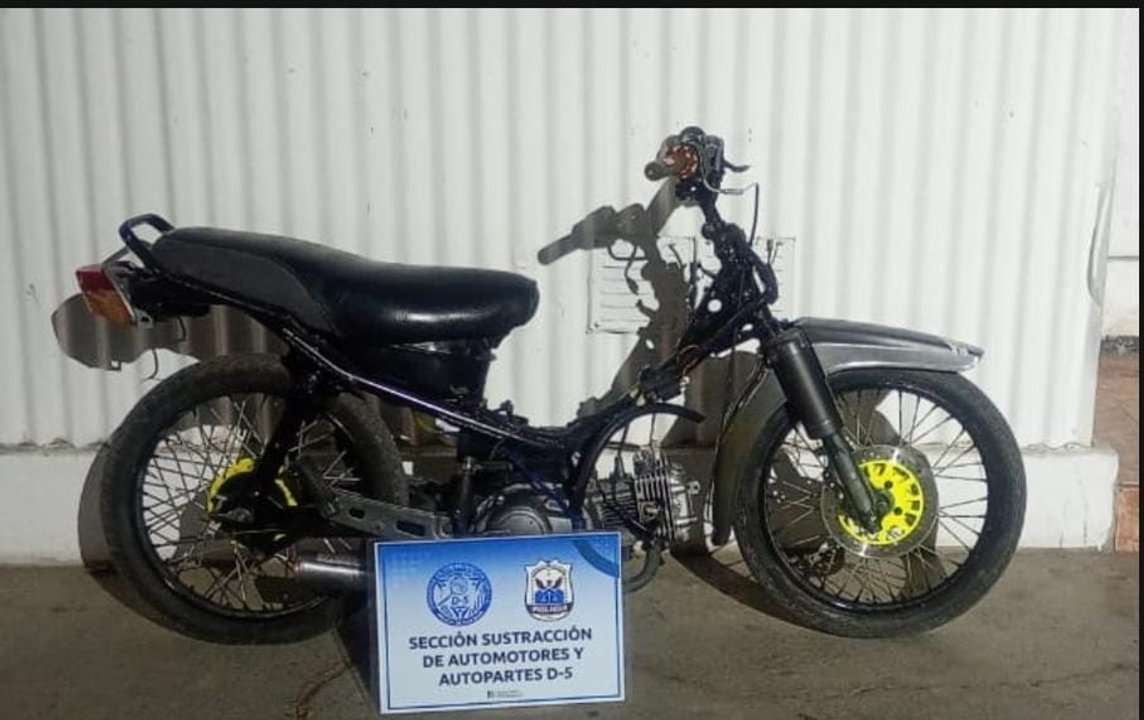 Recuperaron motos en Rawson, Rivadavia y Chimbas