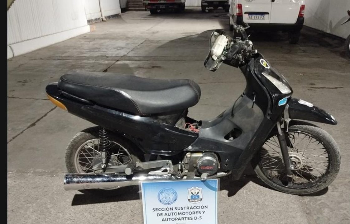 Recuperaron motos en Rawson, Rivadavia y Chimbas